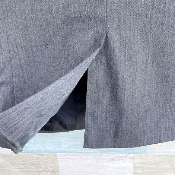 Jos A Bank Signature Wool Suit Gray Herringbone 40S Jacket 36S Pants - Picture 7 of 12